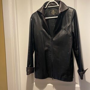 Italian Soft Leather Jacket - size S